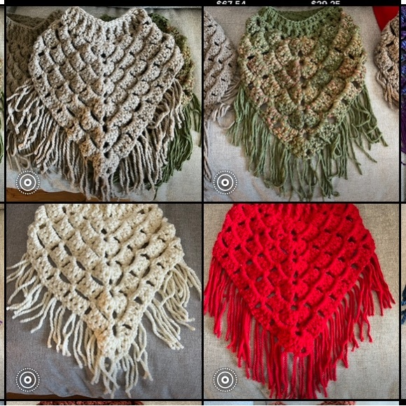 HAND MADE CROCHET NECK WOOL $35 EACH ONE - Picture 8 of 13